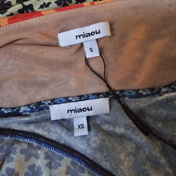 Miaou Green Paloma Elsesser Edition Skirt/T-Shirt Set - Picture 10 of 12